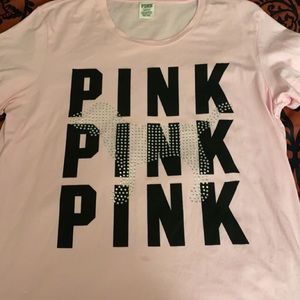 NEW! PINK Victoria Secret Shirt Sz Large